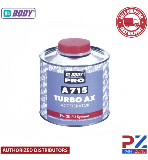 HB Body Pro A 715 Turbo AX Accelerator 2K PU systems